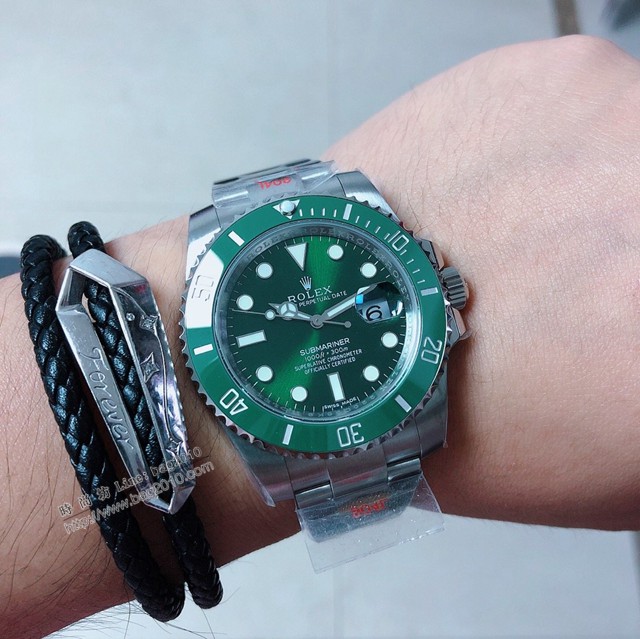勞力士男士手錶 Rolex綠水鬼SUB-N廠V10升級版 複刻版潛航者水鬼SUB  gjs1855